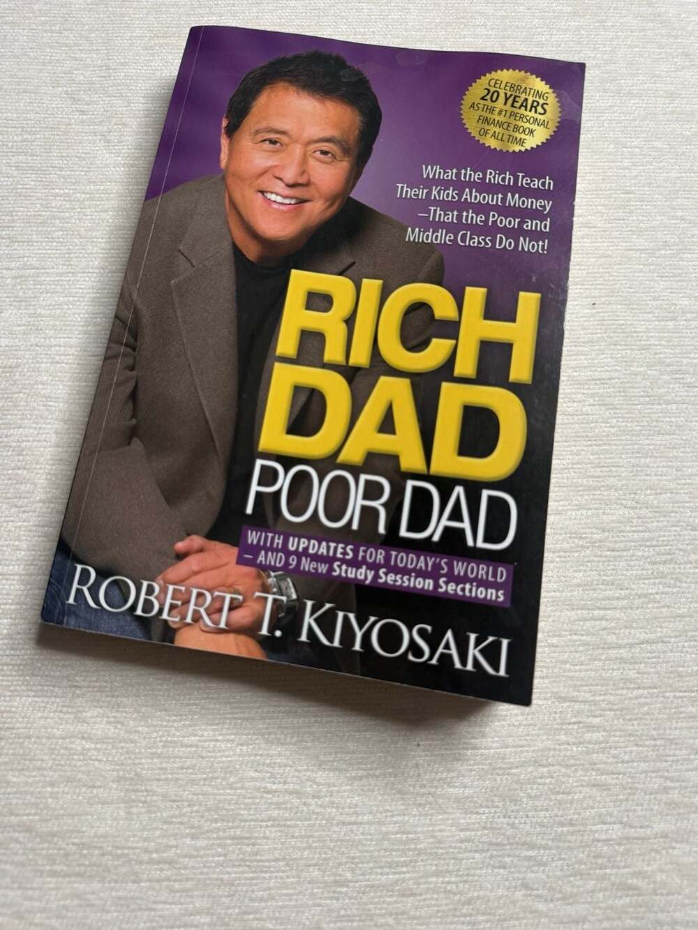 Rich Dad Poor Dad 20th Anniversary Edition by Robert T. Kiyosaki